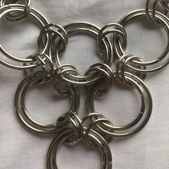 Layered ring necklace - Picture 2 of 5